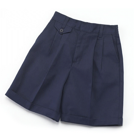 Pleated Walk Short